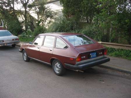 1978 Lancia Beta left rear