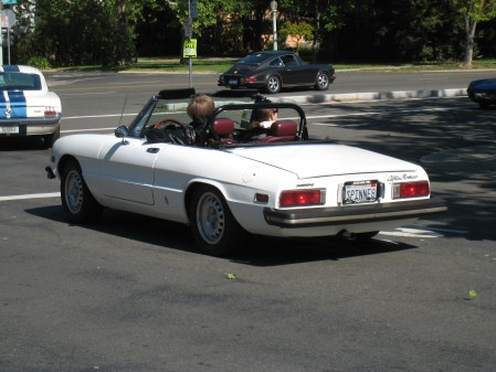 1977 Alfa Romeo Spider at Snowball