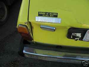 1974 Renault R12 Break rear