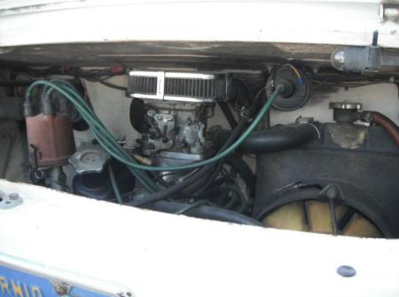 1971 Fiat 850 sedan engine
