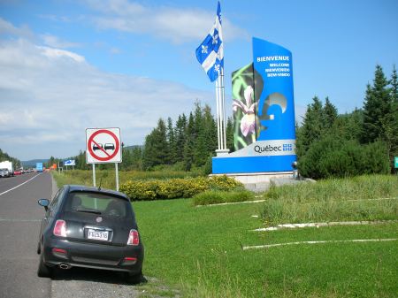 Fiat 500 sport re-entering Quebec