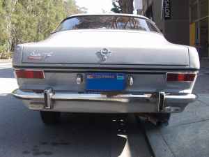 1967 Opel Kadett Rallye tail