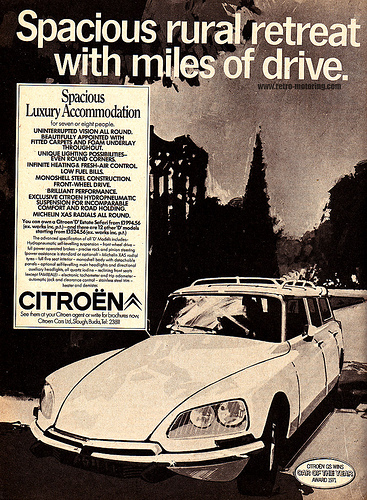 Citroen DS Safari advertisement