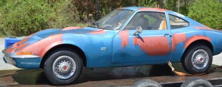 1970 Opel GT left front