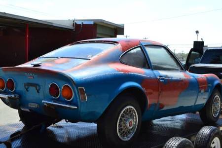 1970 Opel GT right rear