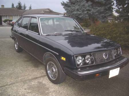 1975 Lancia Beta sedan right front