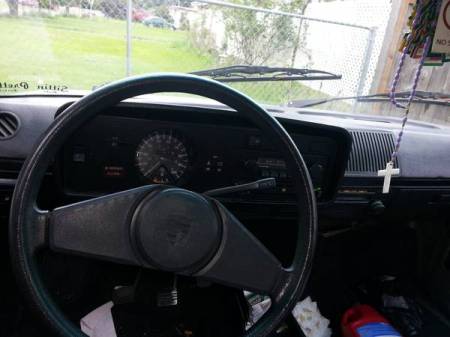 1978 VW Rabbit dash