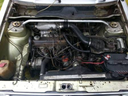 1978 VW Rabbit engine