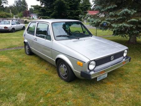 1978 VW Rabbit right front