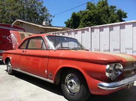 1962 Chevrolet Corvair Monza Turbo right front