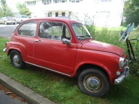 1967 Fiat 600 right front