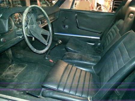 1970 Porsche 914 interior