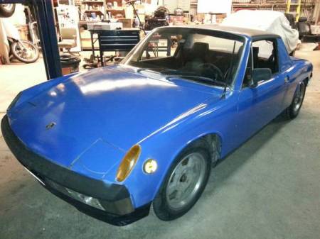 1970 Porsche 914 left front