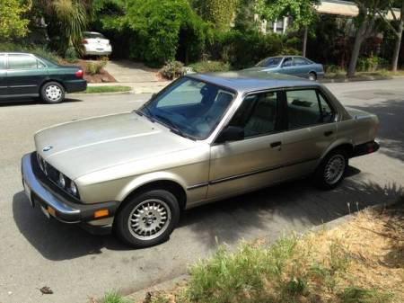 1985 BMW 325e left front