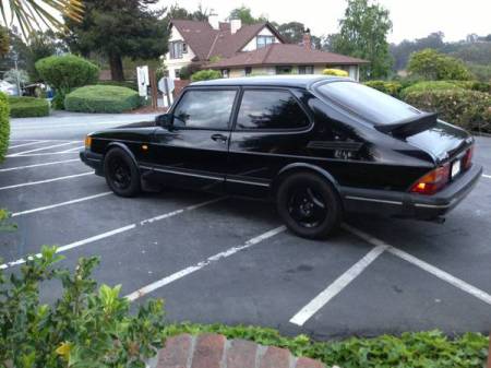 1991 Saab 900 turbo left rear