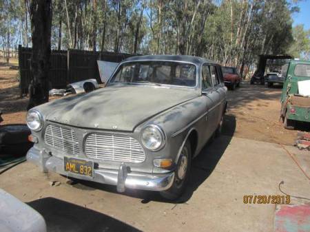 1966 Volvo 122 wagon left front