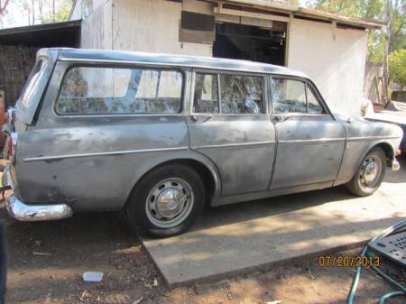 1966 Volvo 122 wagon right rear