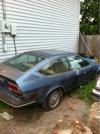 1975 Alfa Romeo Alfetta GT right rear