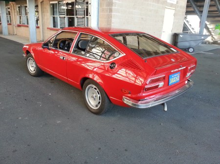 1979 Alfa Romeo Alfetta GT cooling off