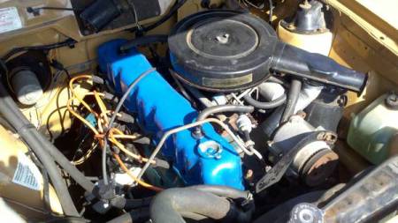 1975 AMC Hornet engine