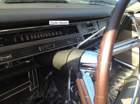 1967 Chrysler Newport dash