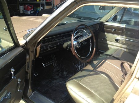 1967 Chrysler Newport interior