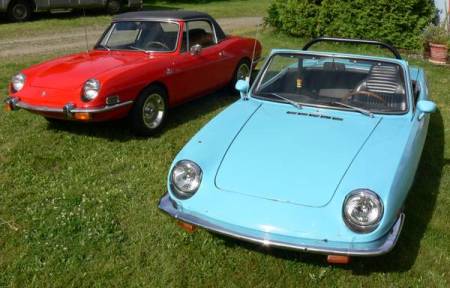 1968 Fiat 850 pair left front