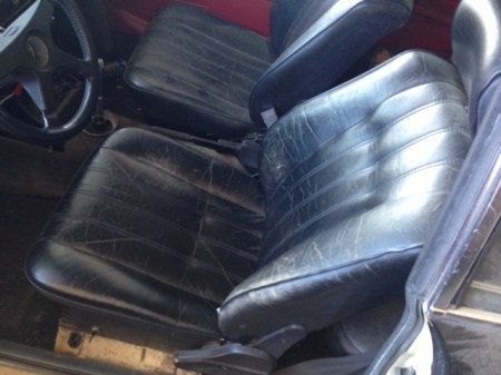 1970 BMW 2002 interior