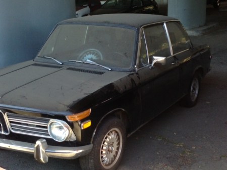 1970 BMW 2002 left front