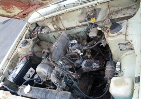 1972 Datsun 510 wagon engine