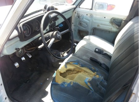 1972 Mazda B1600 interior