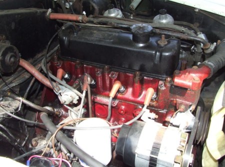 1972 MGB engine