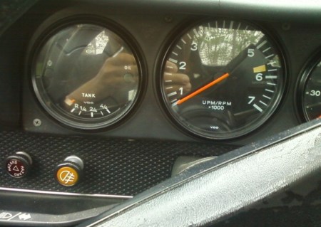 1974 Porsche 914 gauges