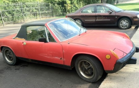 1974 Porsche 914 right front