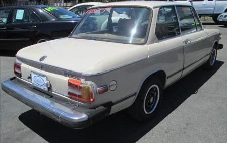 1975 BMW 2002 automatic right rear