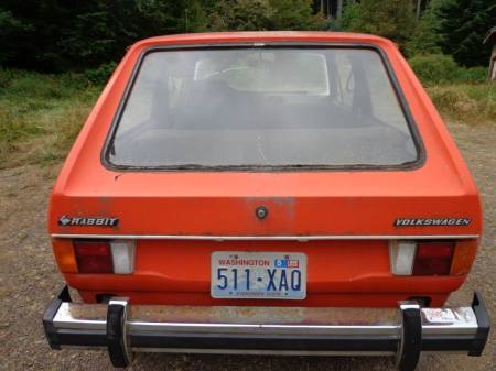 1975 Volkswagen Rabbit rear