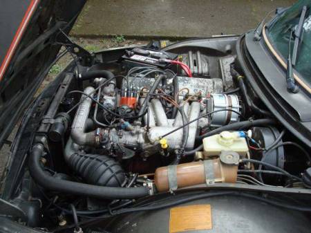 1978 Saab 99 Turbo engine