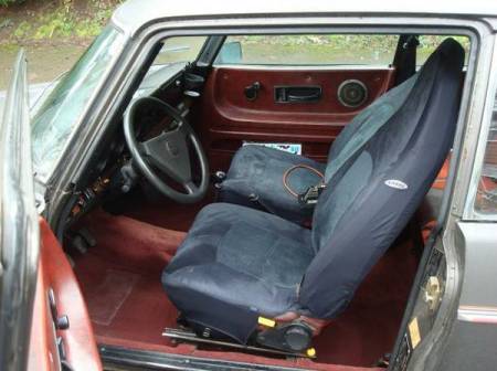1978 Saab 99 Turbo interior