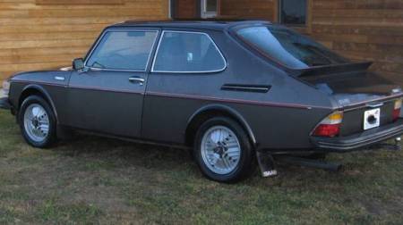 1978 Saab 99 Turbo left rear