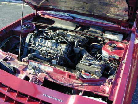 1983 Plymouth Scamp engine