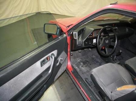 1986 Honda CR-X interior
