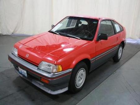 1986 Honda CR-X left front