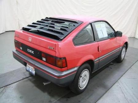 1986 Honda CR-X right rear