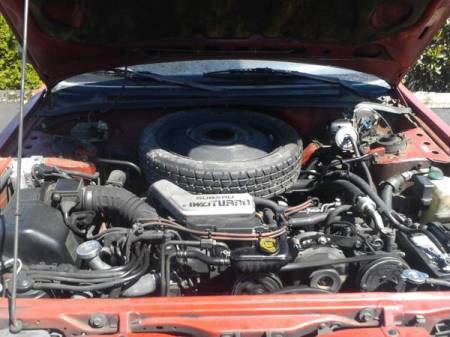1990 Subaru Loyale Turbo Wagon engine
