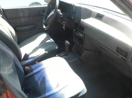 1990 Subaru Loyale Turbo Wagon interior