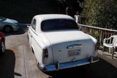1960 Peugeot 403 left rear