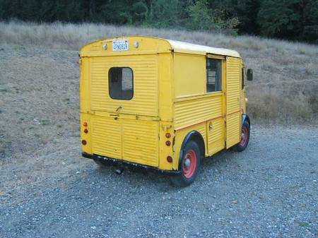 1967 Citroen HY right rear