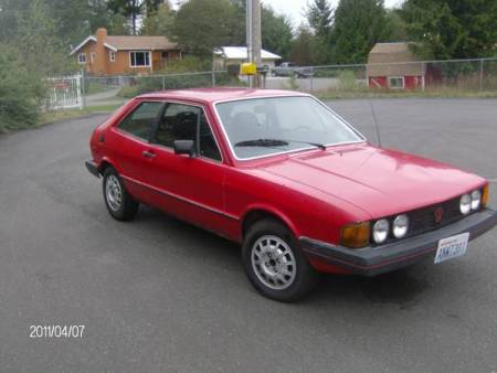 1980 VW Scirocco right front