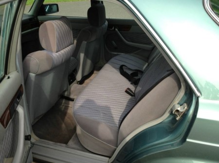 1983 Mercedes 380SE interior