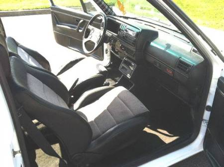 1987 Volkswagen Golf GTI interior